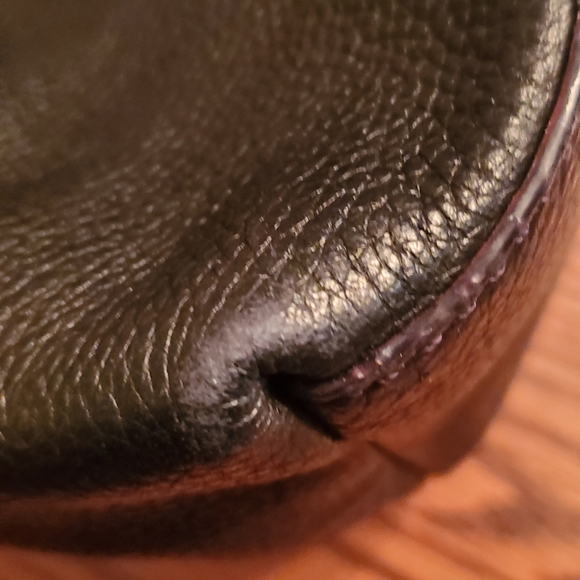 Kate Spade Black Pebble Leather Shoulder Bag - Picture 8 of 9